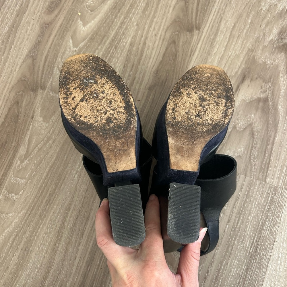 Stylish Black Platform Sandals - Picture 6 of 6